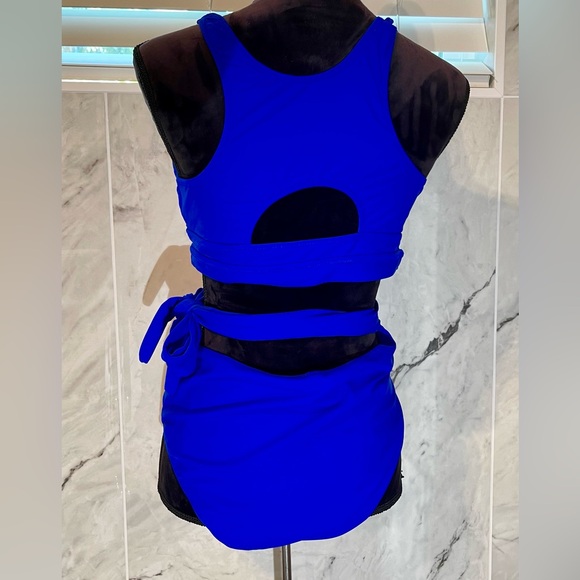 NWOT Royal Blue Women’s 2 piece Bikini Size XL - Picture 2 of 5